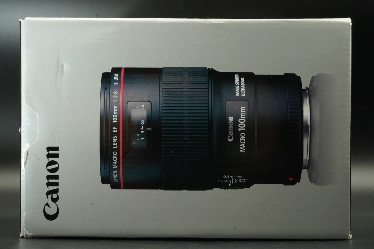 Canon EF 100mm F/2.8 L IS USM Macro Lens US STOCK #12301