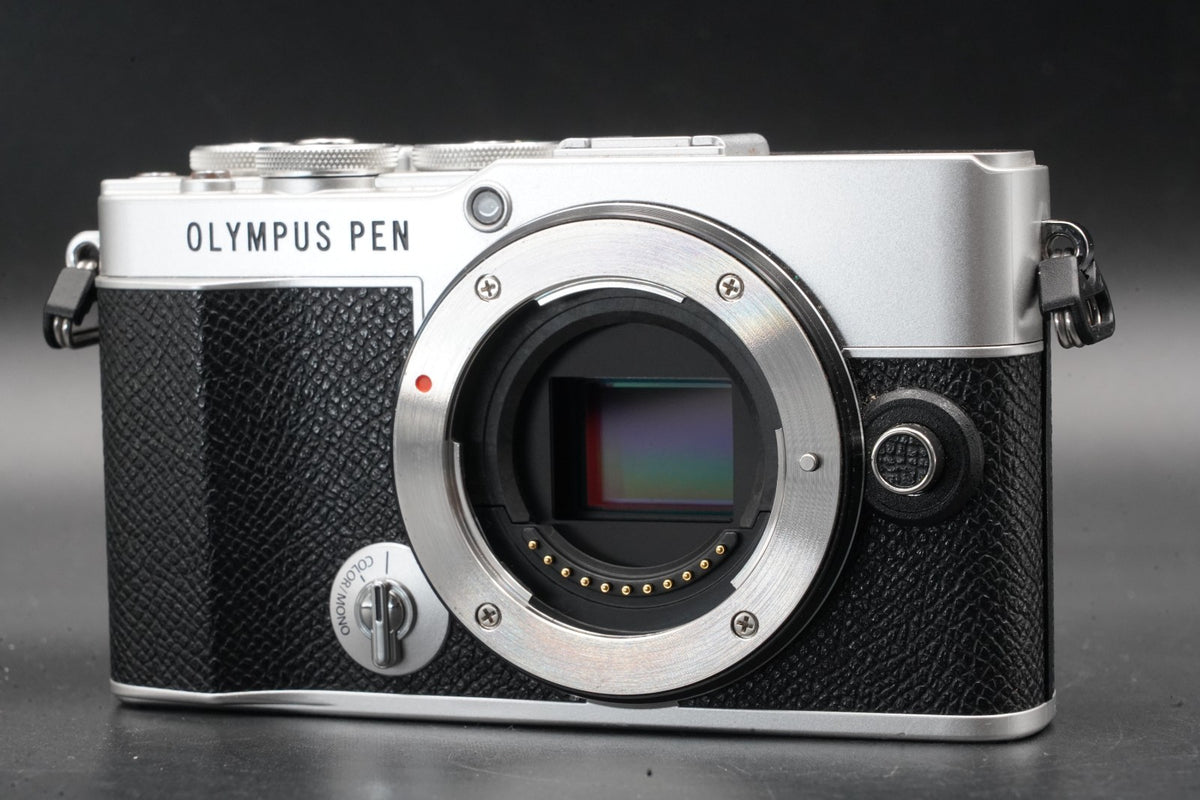 OLYMPUS PEN E-P7 Digital Camera Body Silver -8560 cuts- #11417