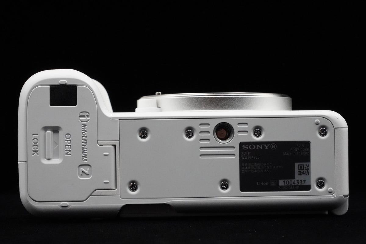 Sony Alpha ZV-E1 4K UHD Mirrorless Camera English White US STOCK #10103