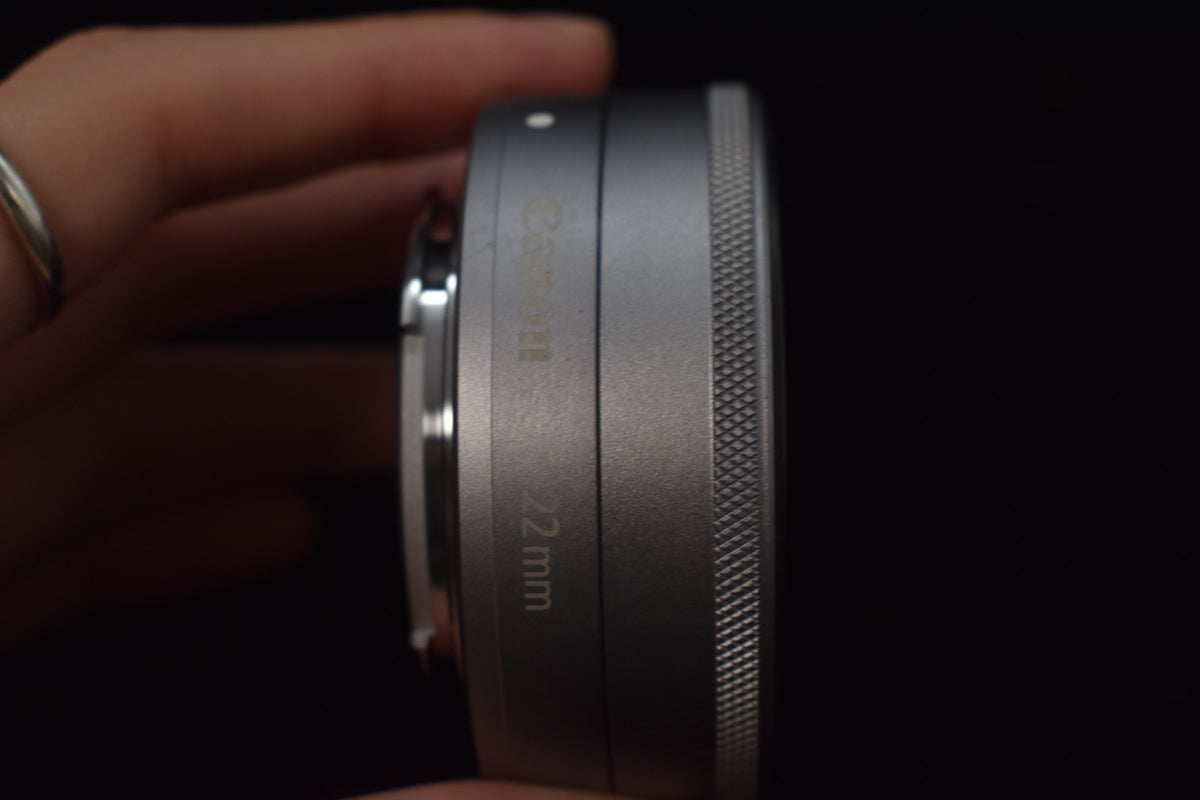 Canon EF-M 22mm f/2 STM Lens for EOS M EF-M Mount Silver US STOCK #10368
