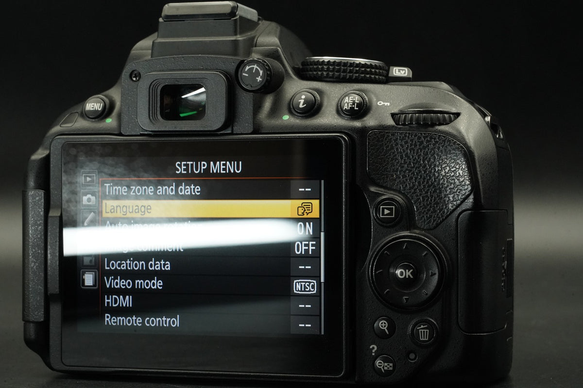 Nikon D5300 DSLR Digital Camera with AF-S 18-55mm Lenses -13161 cuts- #12404