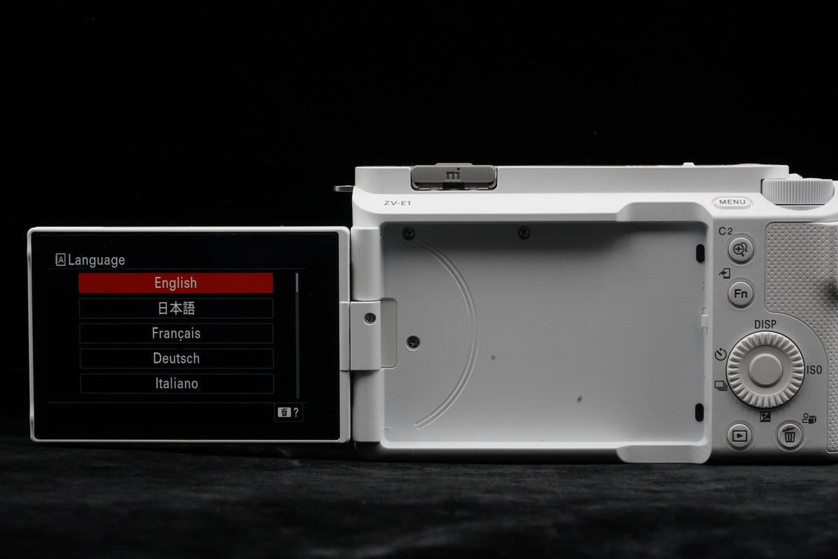 Sony Alpha ZV-E1 4K UHD Mirrorless Camera English White US STOCK #9981