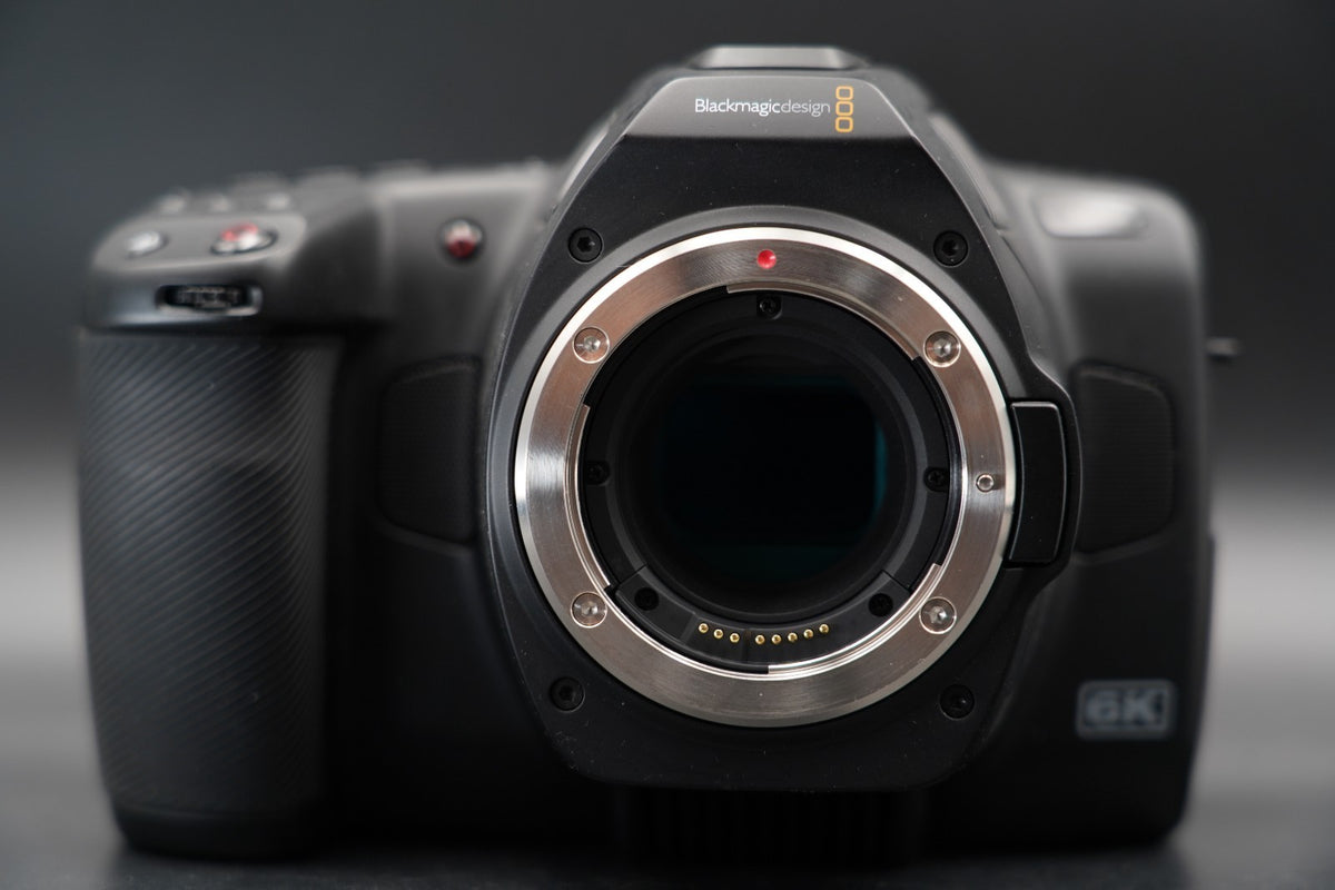 Blackmagic Pocket Cinema Camera 6K CINECAM60KLFL Canon EF Mount US STOCK #10994