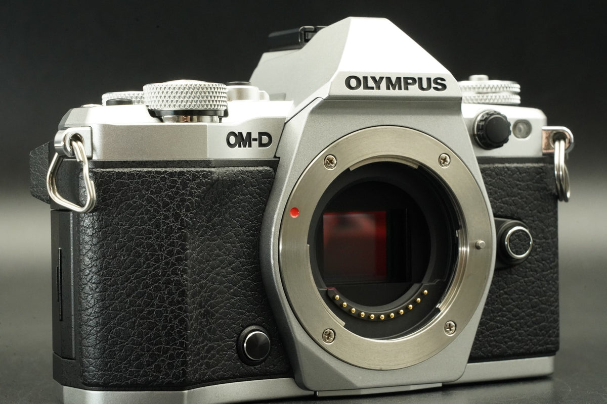 Olympus OM-D E-M5 Mark II 16.1MP Digital SLR Camera Silver -4315 cut- #12210