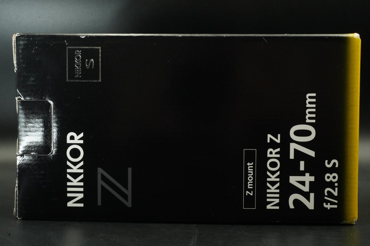 Objectif Nikon Nikkor Z 24-70 mm F/2,8 S US STOCK #11605