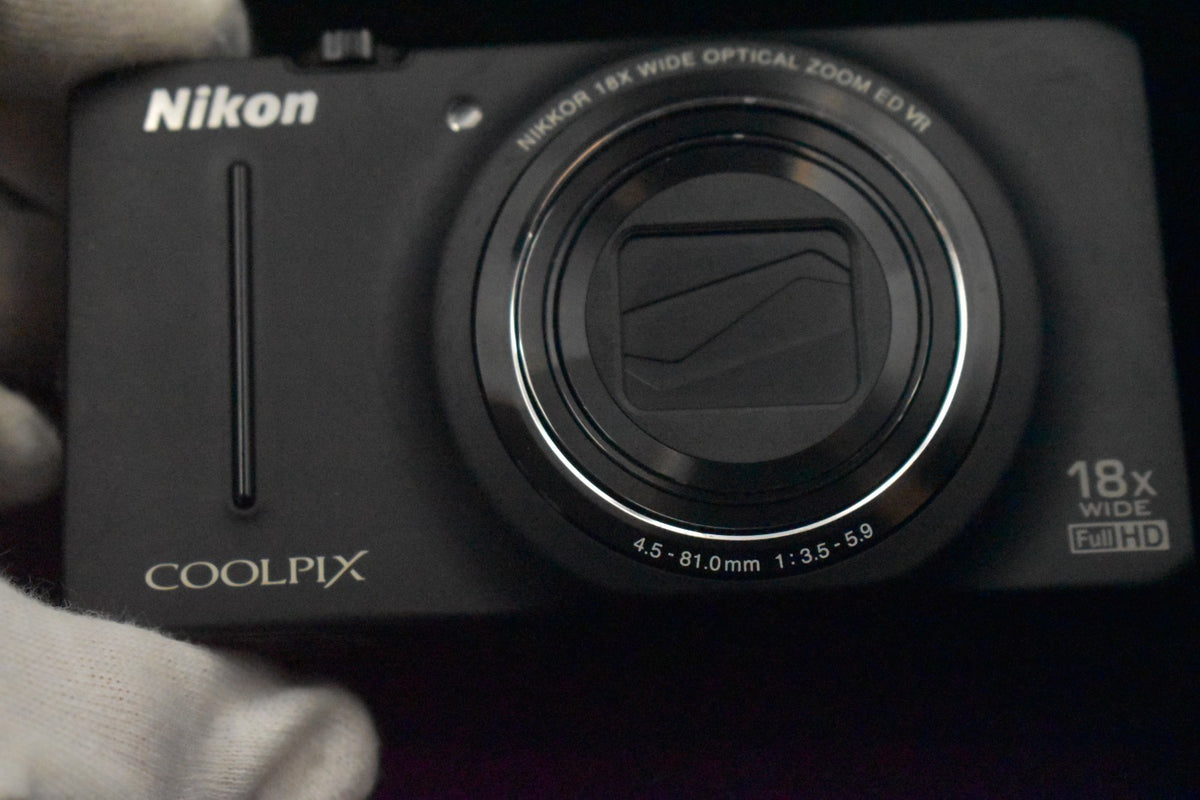 [US Duty Paid] Nikon Coolpix S9300 Black 16.0MP Digital Camera From USA 8800