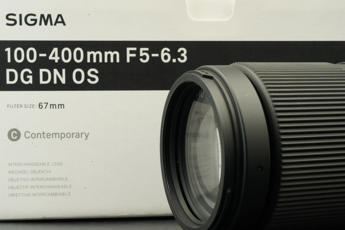 SIGMA 100-400mm F/5-6.3 DG DN OS Contemporary Lens Sony E #12265