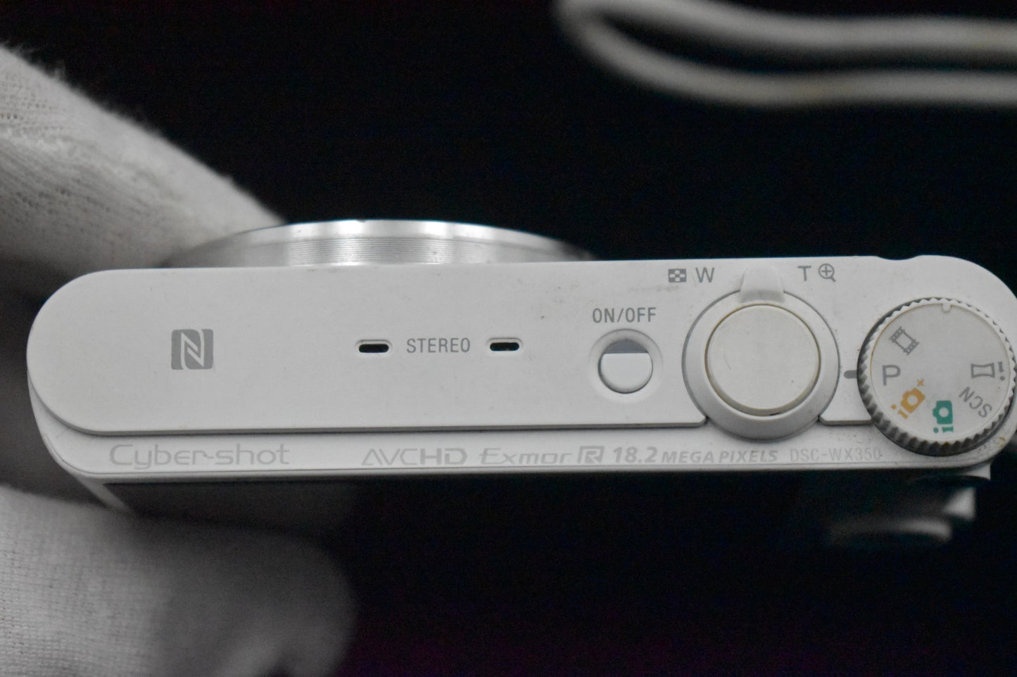 [US Duty Paid] Sony Cyber-shot DSC-WX350 Compact Digital Camera White 8955