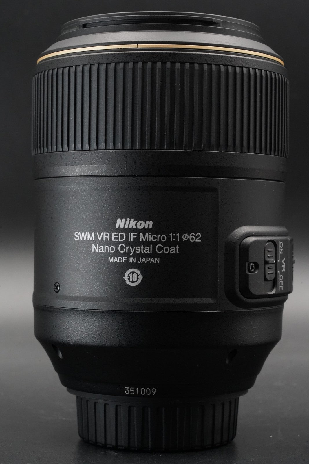 Nikon AF-S Micro NIKKOR 105mm F/2.8 G ED VR Lens ALMOST UNUSED #11248