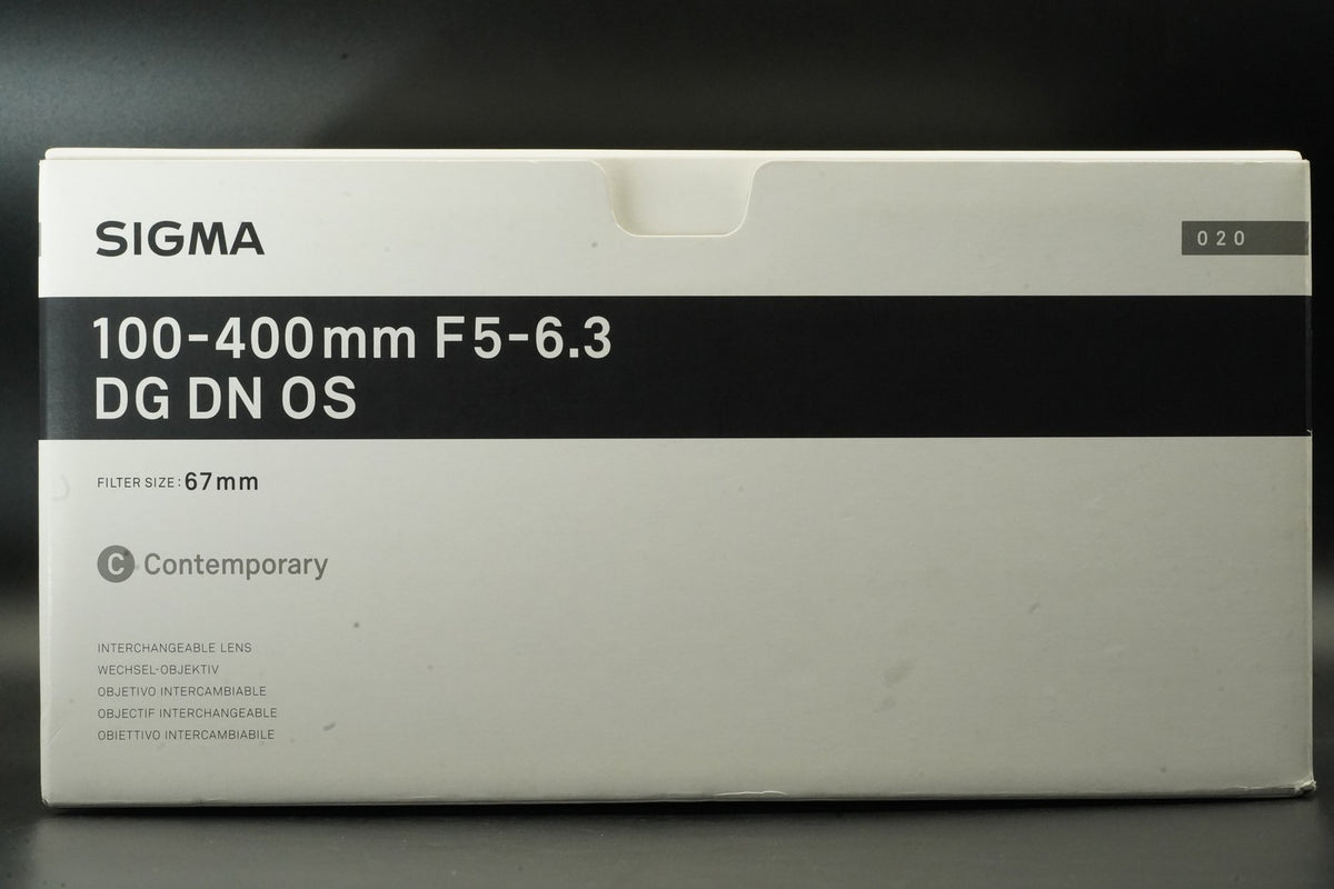 SIGMA 100-400mm F/5-6.3 DG DN OS Contemporary Lens Sony E #12265