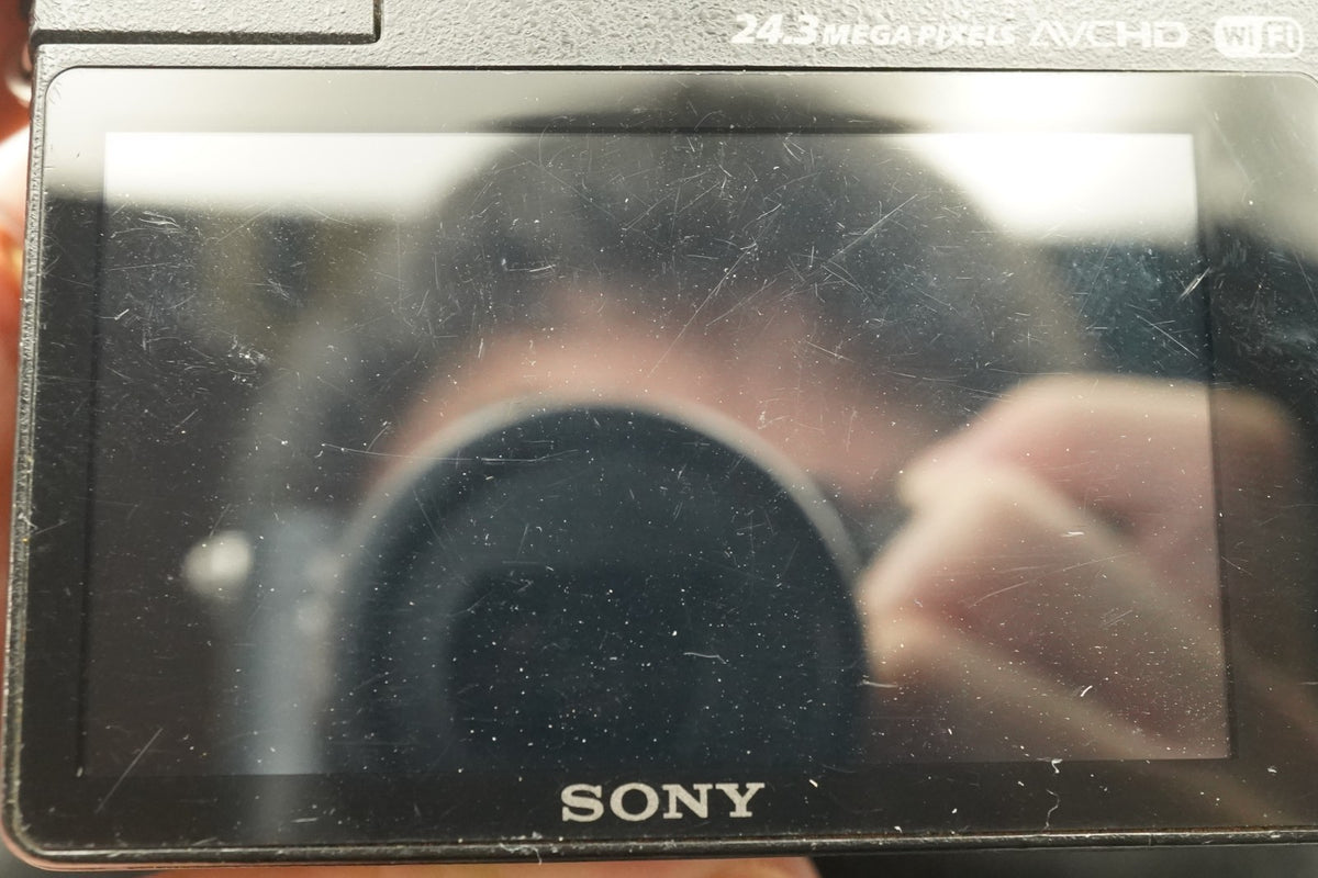 Sony Alpha a5100 Mirrorless Digital Camera w/ Lens Black -99356 cuts- #12536
