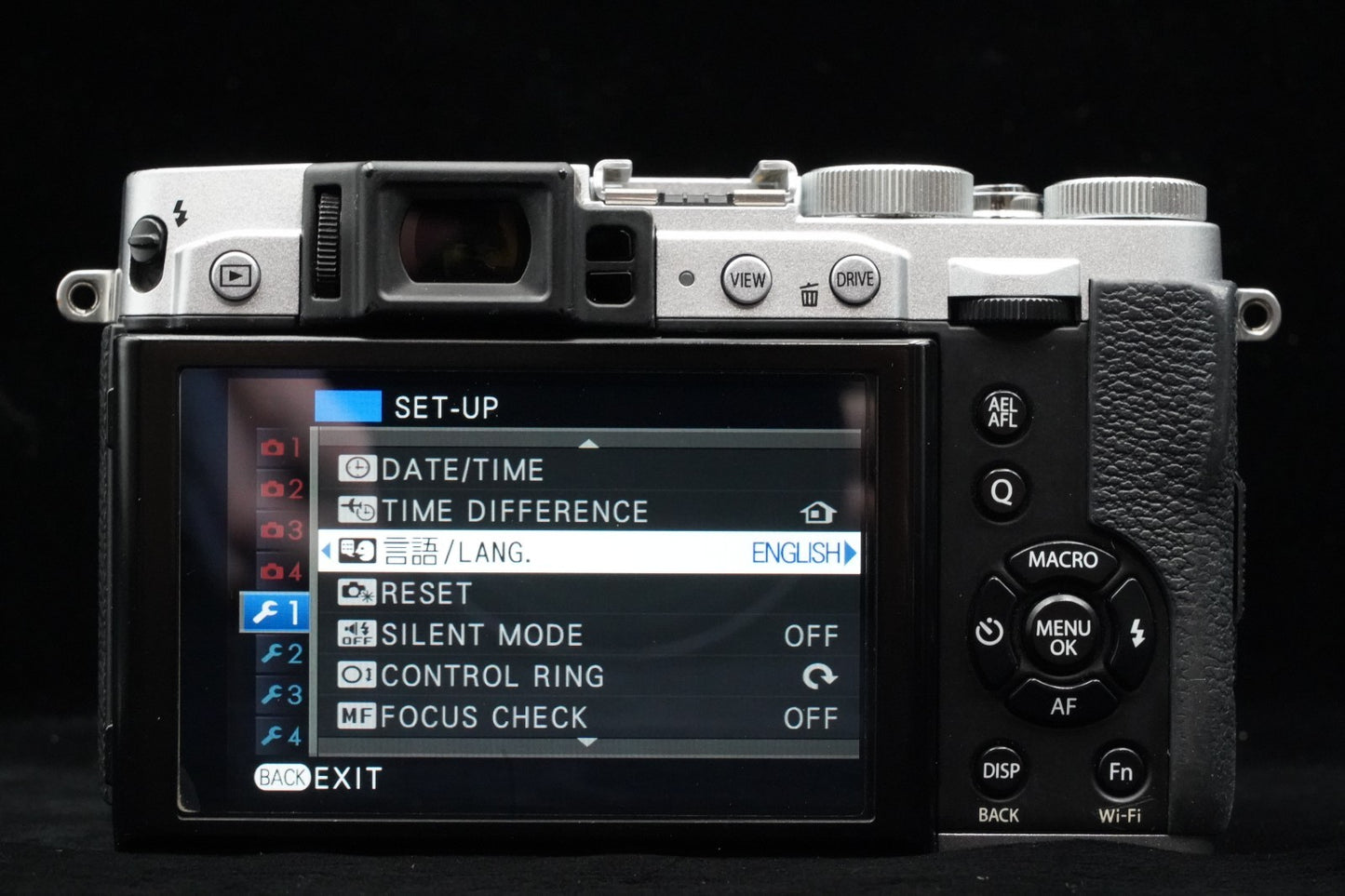 Fujifilm FinePix X30 12.0MP Digital Camera Silver JAPAN US Duty Paid 9628