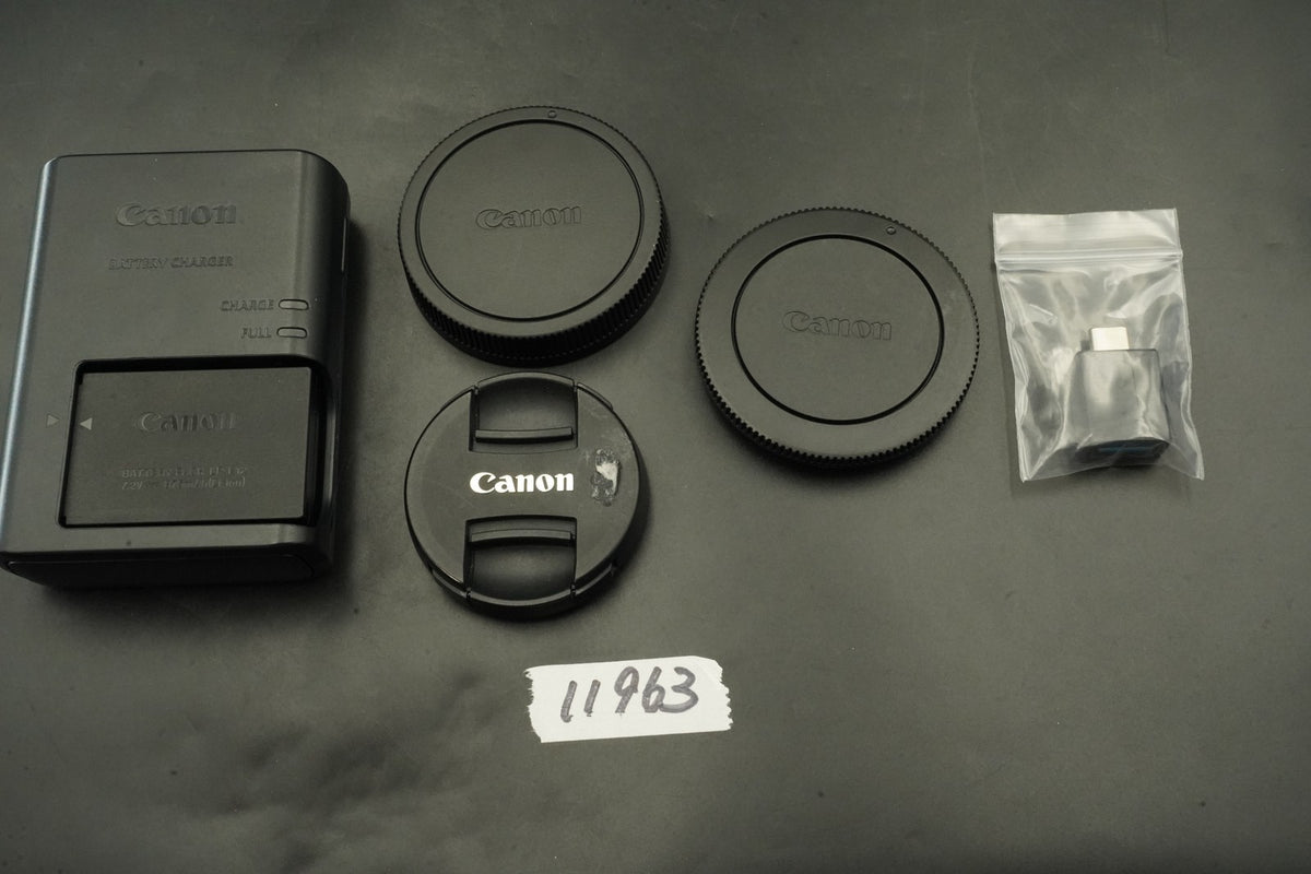 Canon EOS M100 Digital Camera 15-45mm White EF-M Mount #11963