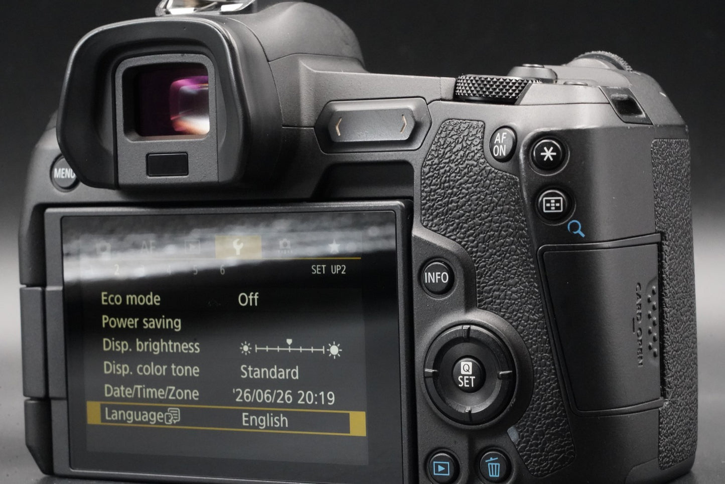1257 cuts!! Canon EOS R Full Frame Mirrorless Digital Camera Body 11097