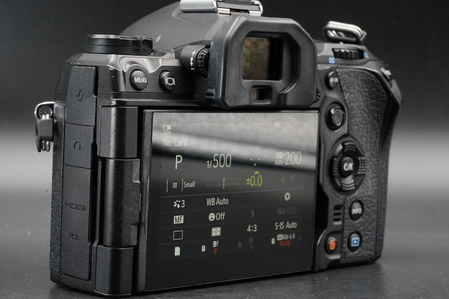 1239 cuts! OLYMPUS OM System OM-1 20.4MP Mirrorless Camera US Duty Paid 11362
