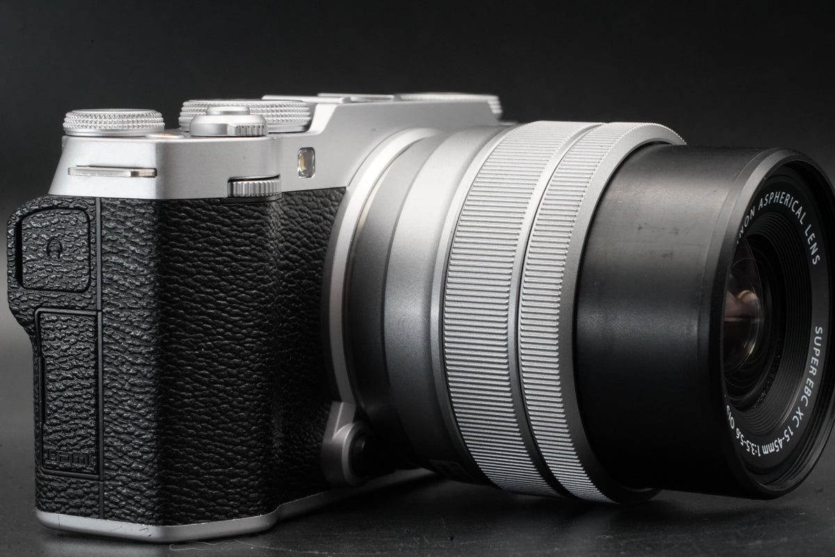 Fujifilm X-M5 Camera Silver w/ XC 15-45mm -1162 cuts- #11375