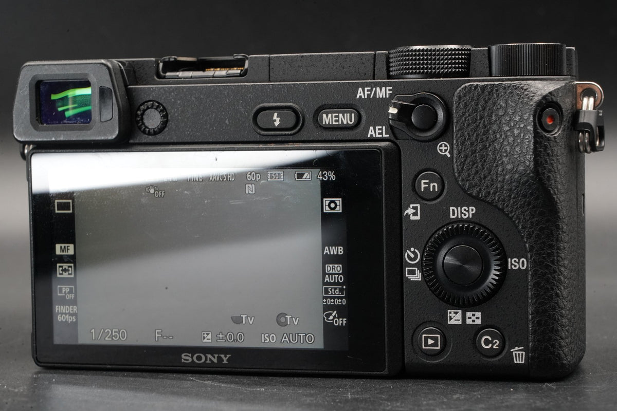 Sony a6300 + 16-50mm PZ Lens Mirrorless Digital Camera Black -12267 cuts- #12103