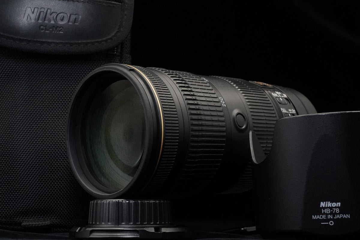 Nikon AF-S NIKKOR 70-200mm f/2.8E FL ED VR Lens JAPAN US STOCK #10698