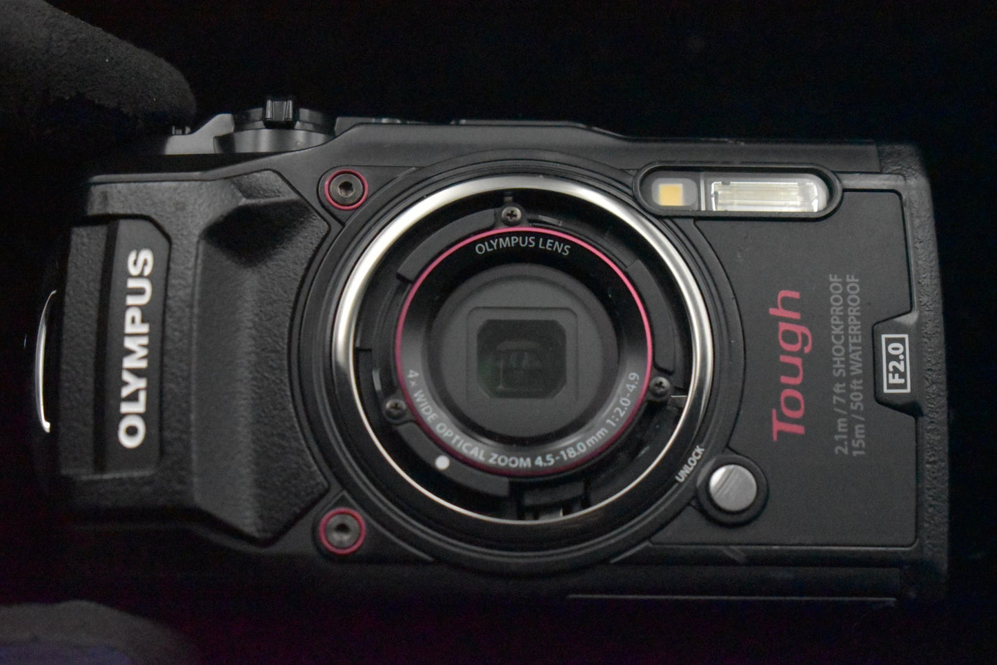 [US Duty Paid] OLYMPUS Tough TG-5 Black Waterproof Digital Camera JAPAN 9003