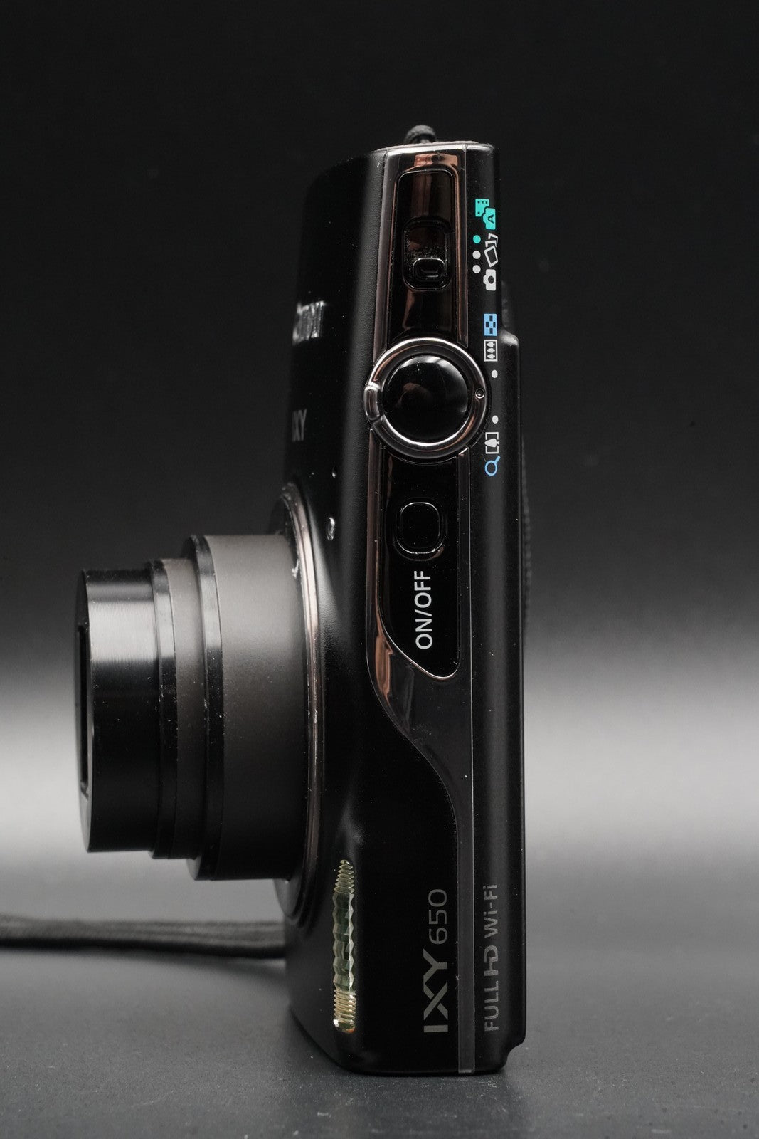 Canon IXY 650 PowerShot Elph 360 HS Digital Camera Black #10772