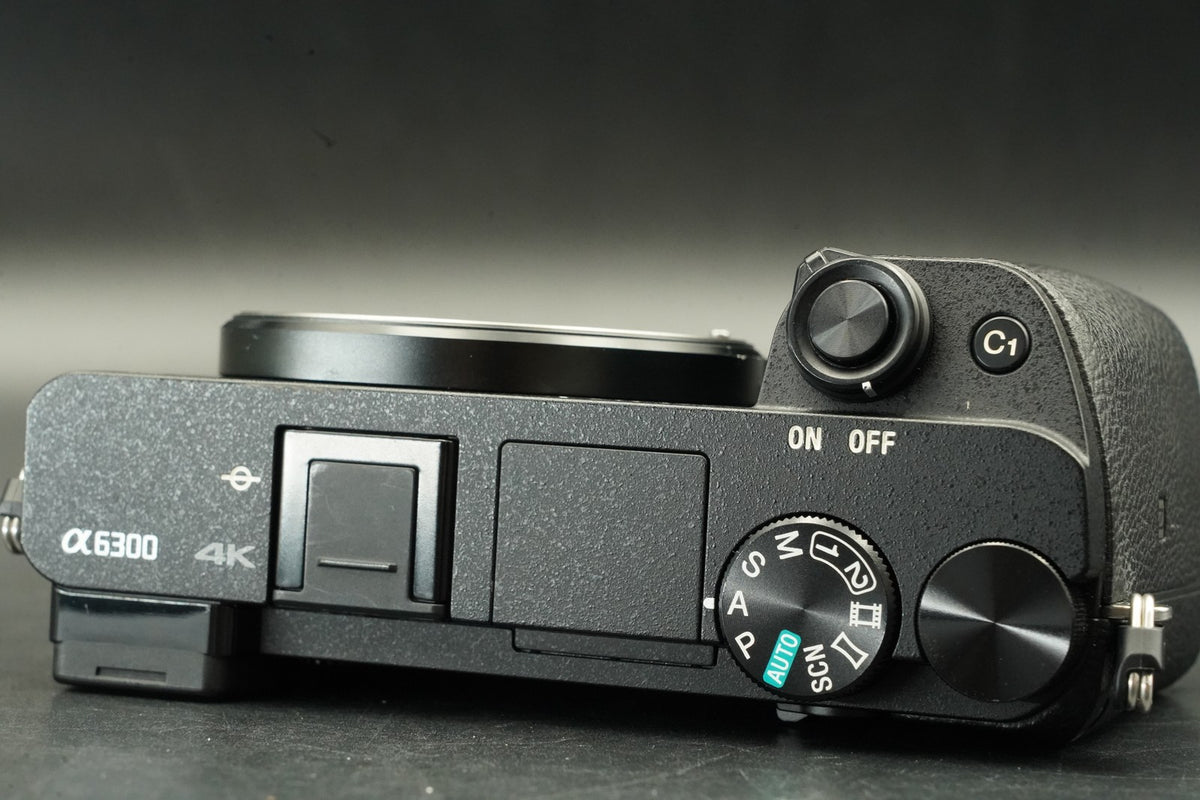 Sony Alpha a6300 Mirrorless Digital Camera Body Only Black -16282 cuts- #12249