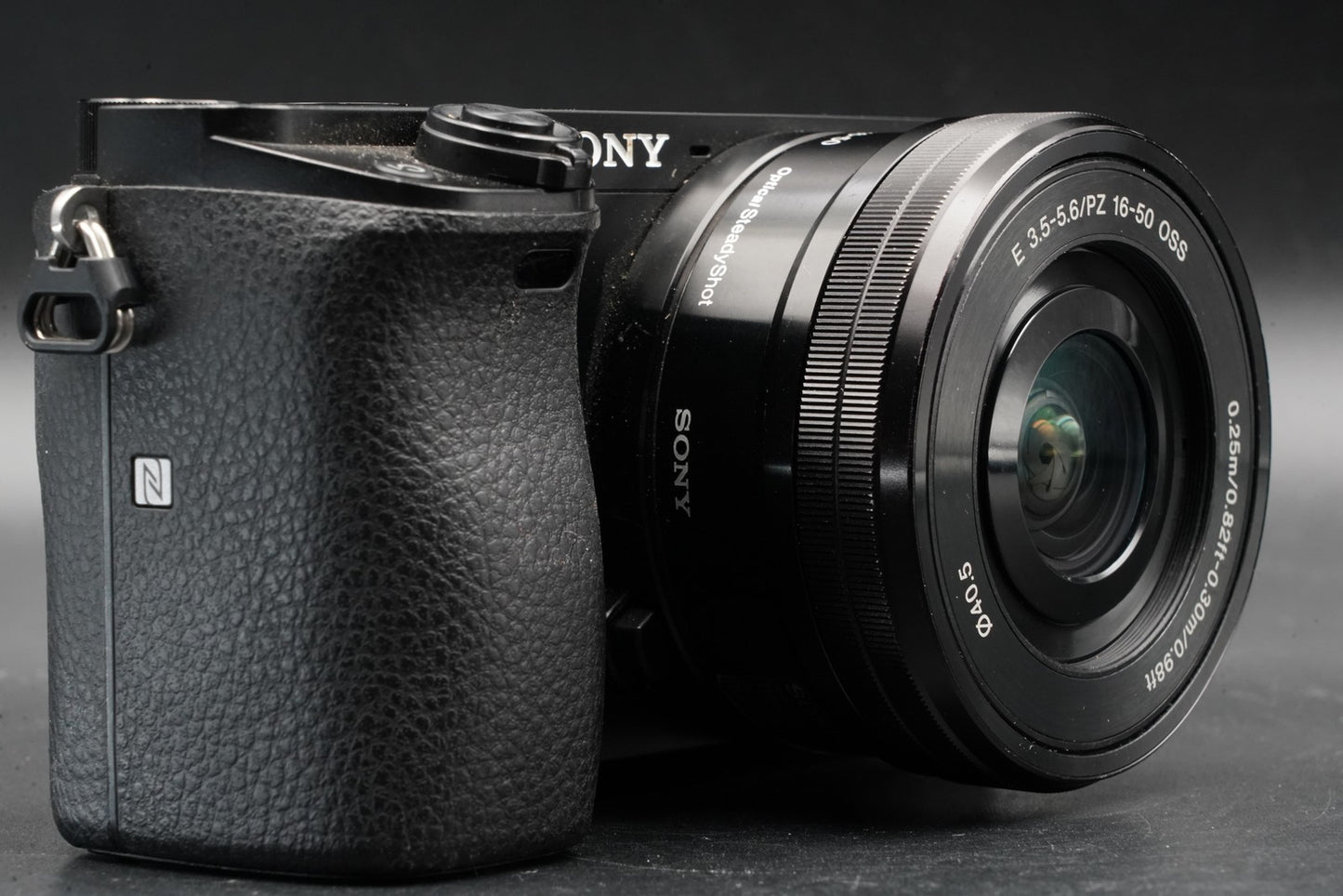 Sony alpha a6000 Digital Mirrorless Camera with Lens Black -35054 cuts- #11204