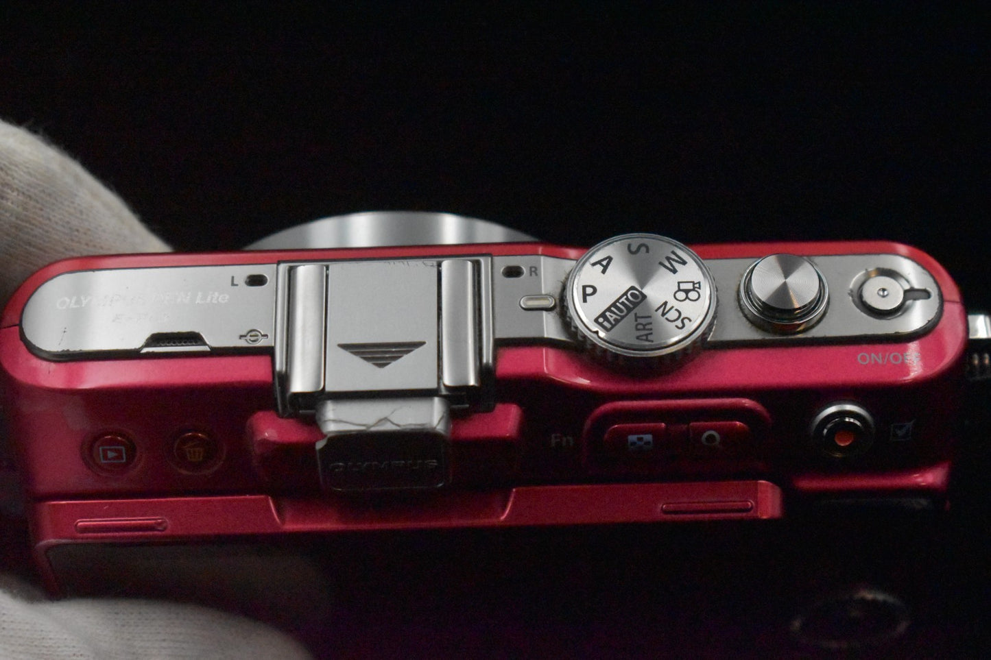[US Duty Paid] Olympus PEN Lite E-PL3 Red 12.3 MP with Lens From US 8700
