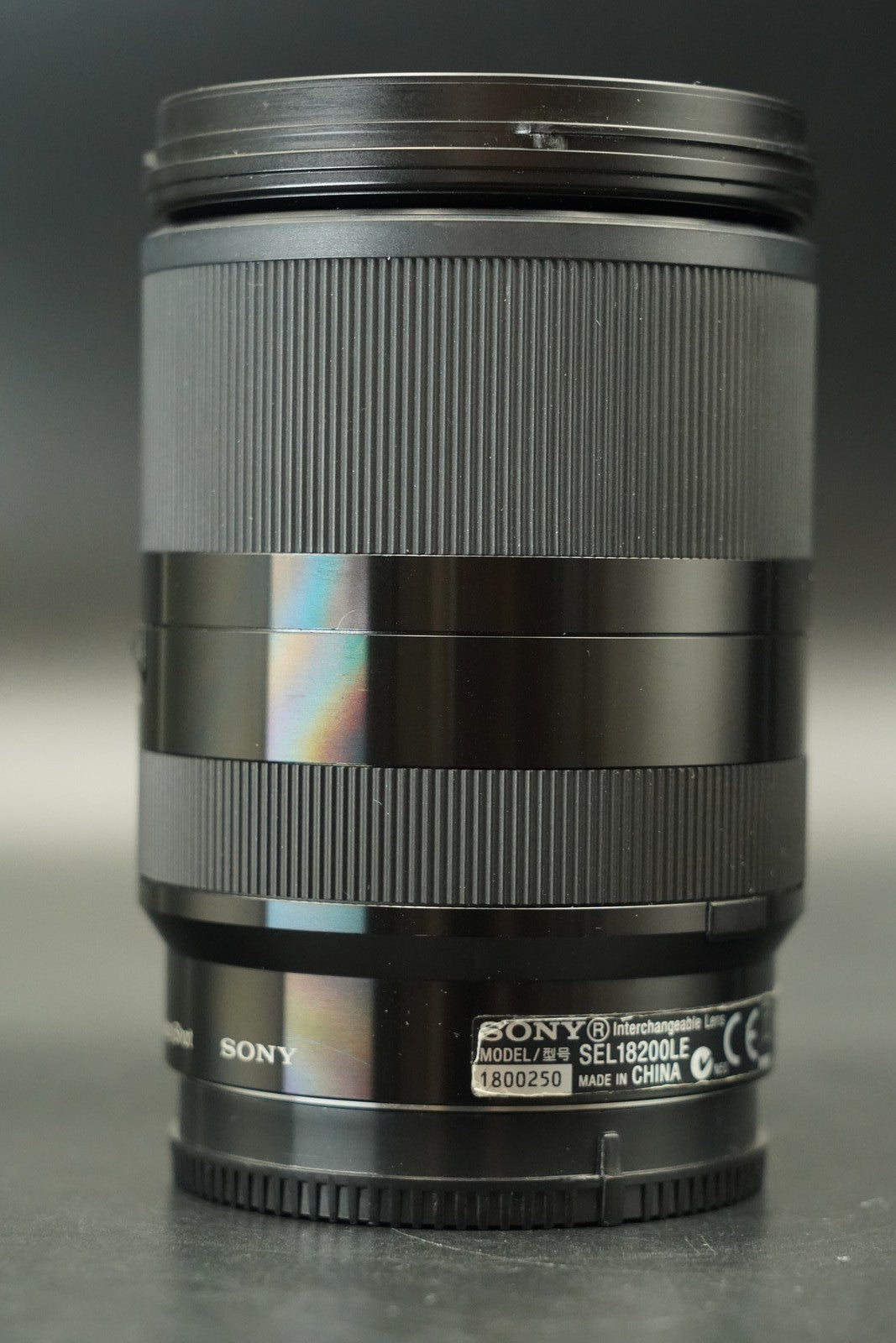 Sony E 18-200mm f/3.5-6.3 OSS LE Black Lens Sony E Mount SEL18200LE #11766