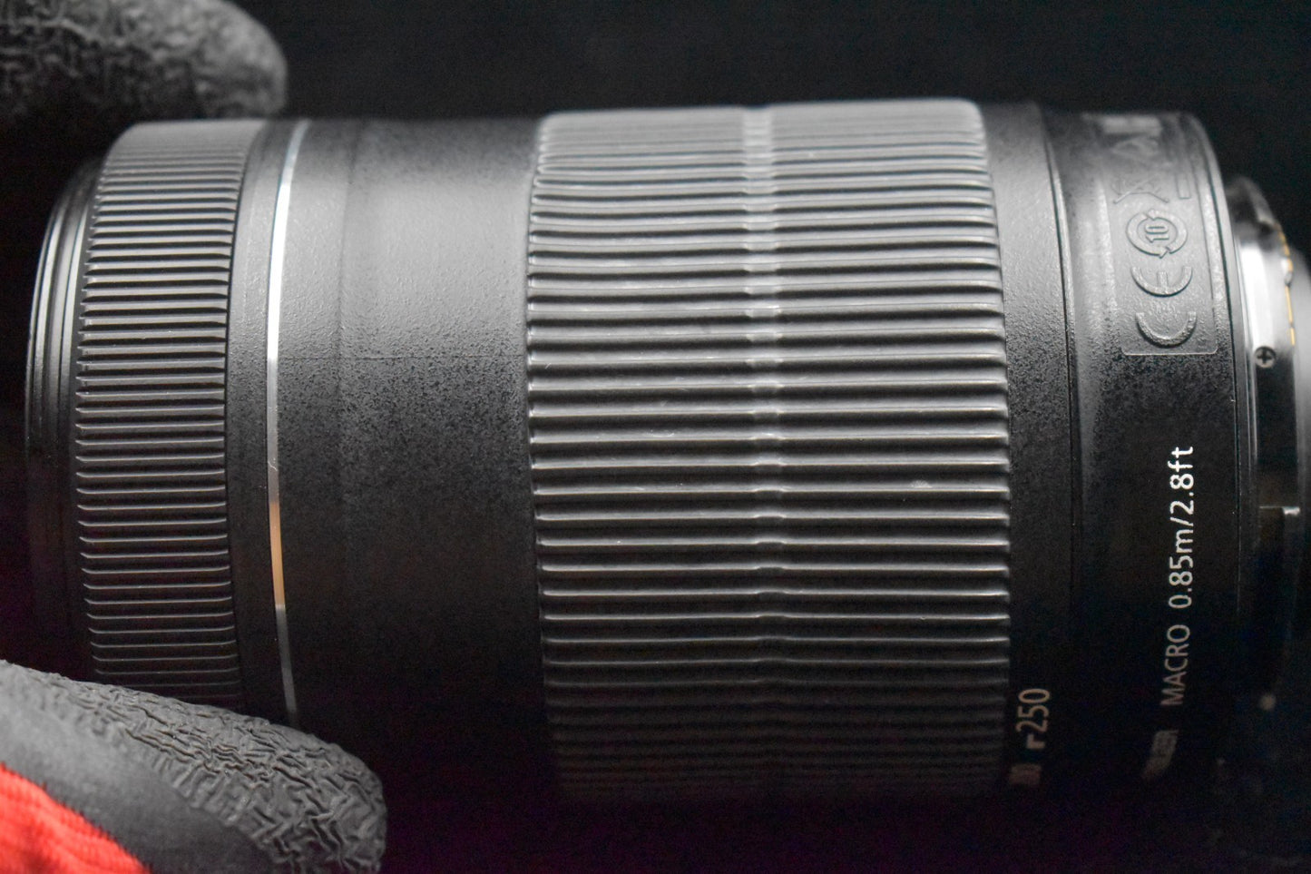 Canon EF-S 55-250mm f/4-5.6 IS STM Zoom Lens Black US Duty Paid
