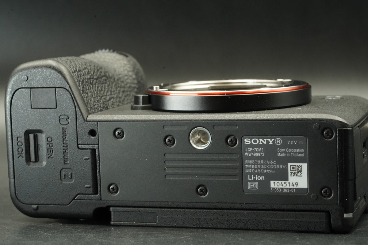 Sony a7C II Alpha 7C II ILCE-7CM2 Mirrorless Camera Black -302 cut- #12259