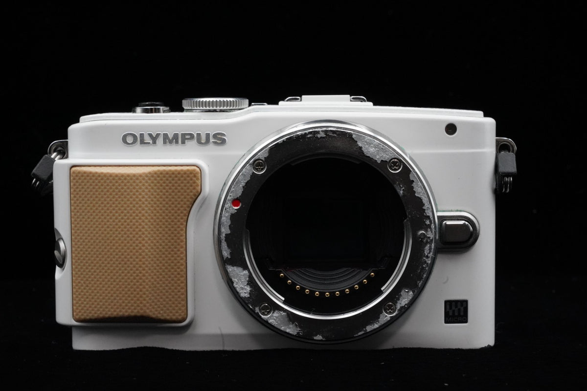 Olympus Pen Lite E-PL5 White Mirrorless Digital Camera US STOCK #10244