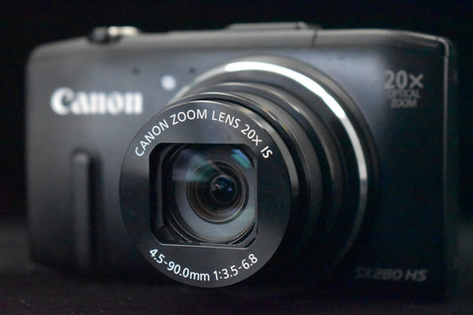 Canon PowerShot SX280 HS Black 12.1MP Digital Camera US STOCK #11348