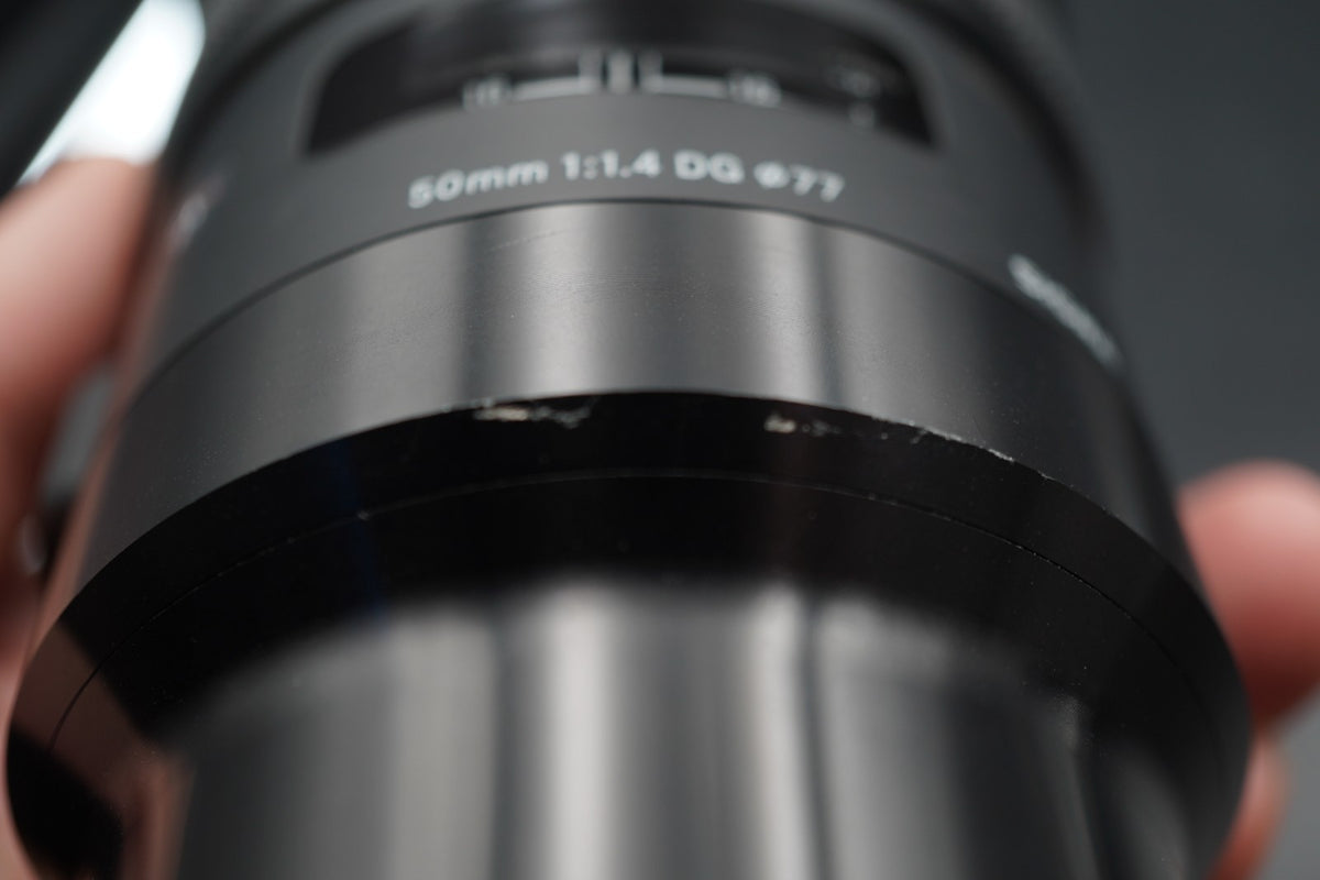 Sigma 50mm f/1.4 DG HSM Art Prime Lens for Sony E From JAPAN #10953