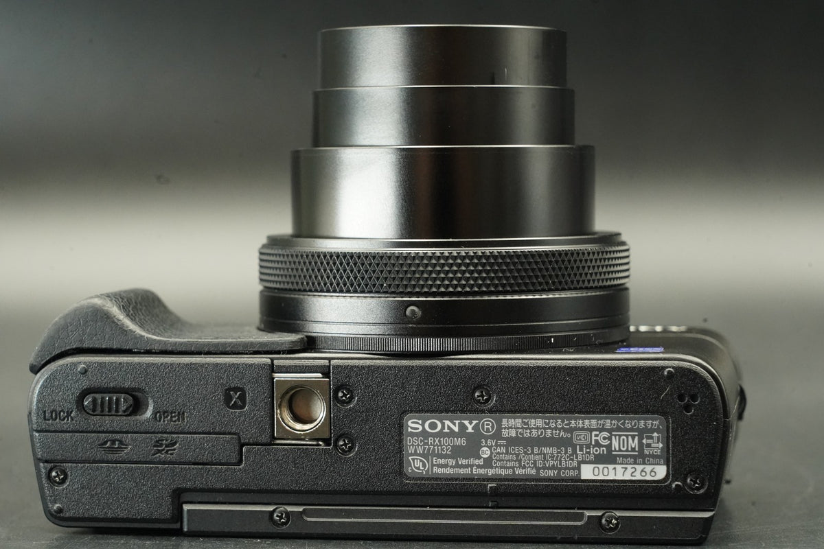 Sony Cyber Shot RX100 VI M6 Compact Digital Camera Black #12078