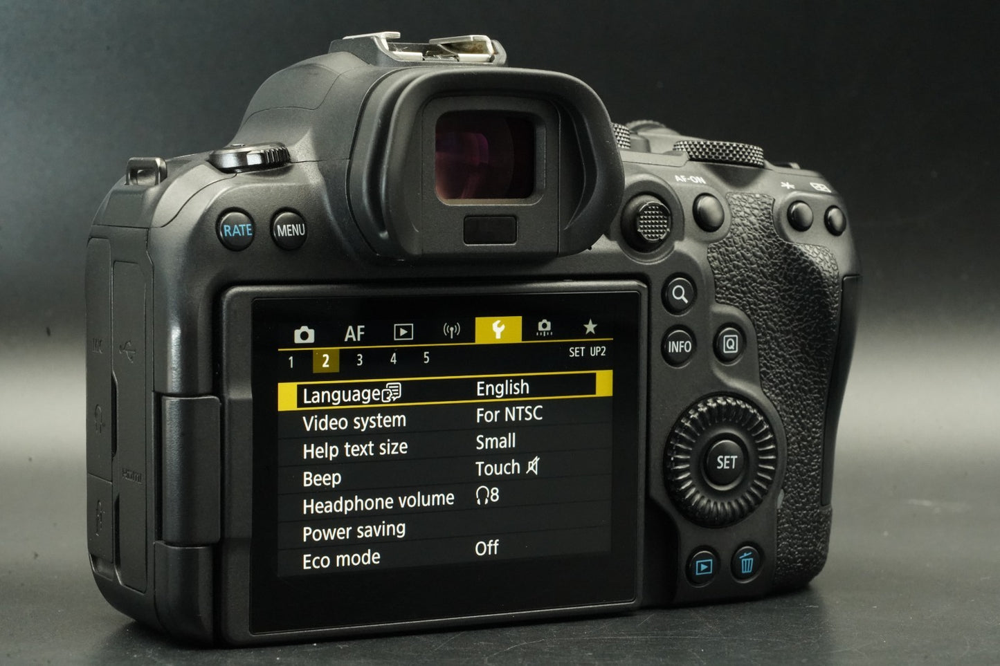 2384 cuts!! Canon EOS R6 20.1MP Mirrorless Camera US DUTY PAID 11660