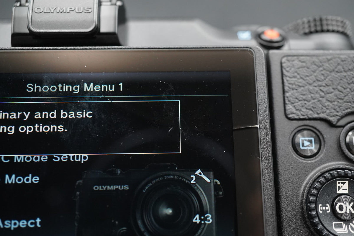 Olympus STYLUS XZ-2 Point and Shoot Digital Camera Black US STOCK #11178