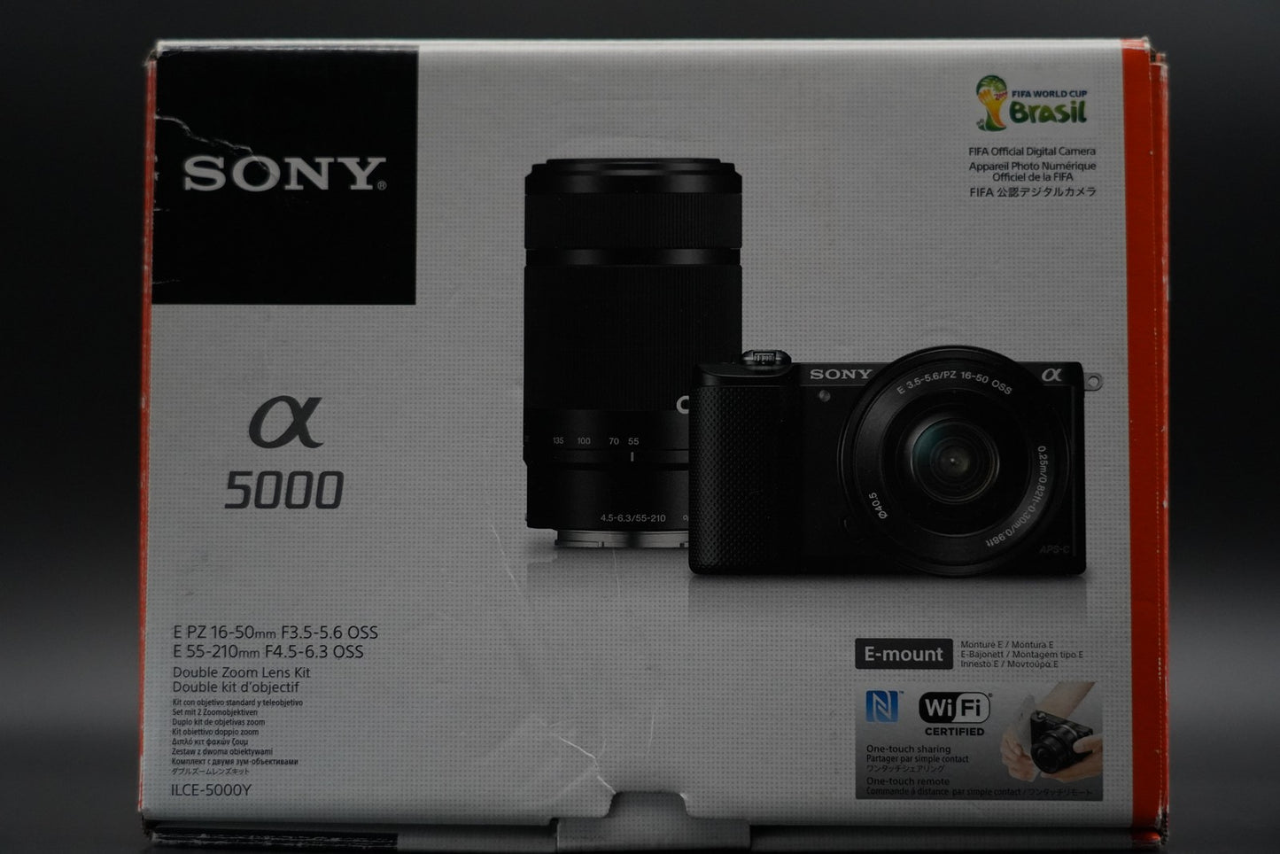 Sony Alpha a5000 Mirrorless Digital Camera with 2 Lens Pink 10738