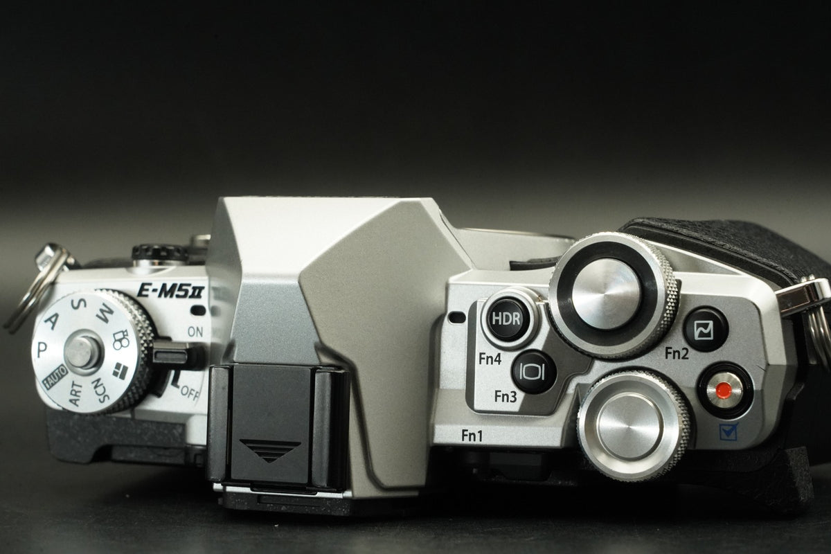 Olympus OM-D E-M5 Mark II 16.1MP Digital SLR Camera Silver -4315 cut- #12210