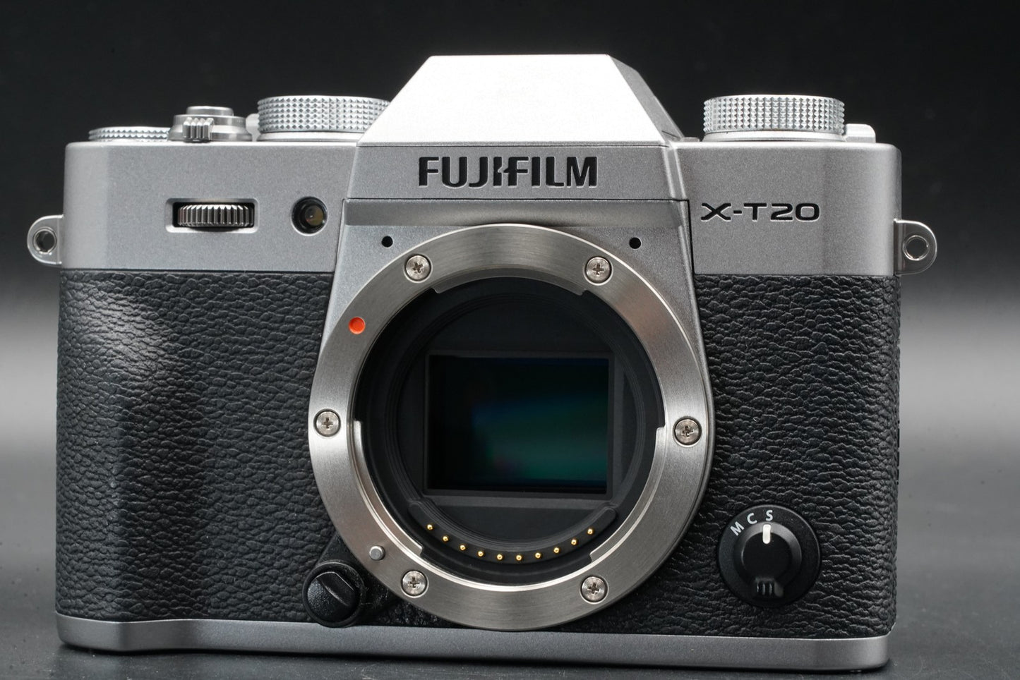 Fujifilm X-T20 24mp Mirrorless Digital Camera Body Silve -3345 cuts- #11168