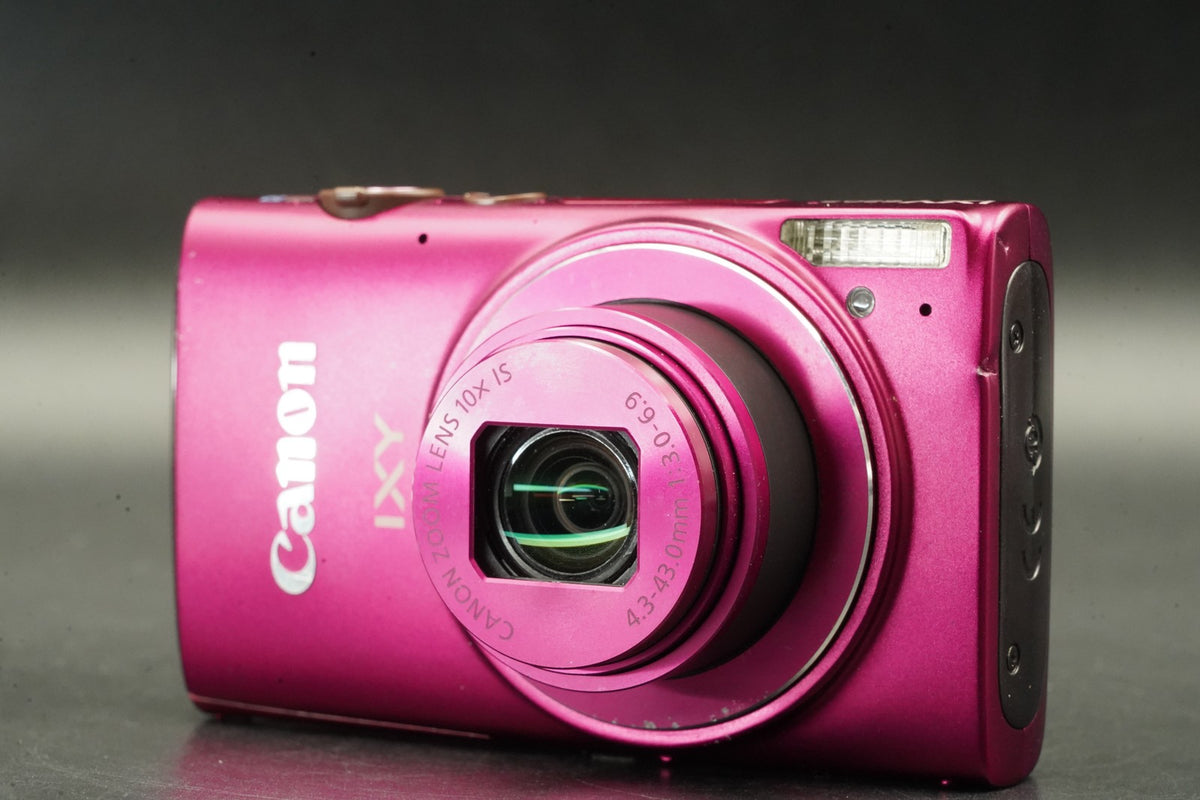 Canon IXY 620F Pink ELPH 330 12.1MP 10x zoom Digital Camera #12441