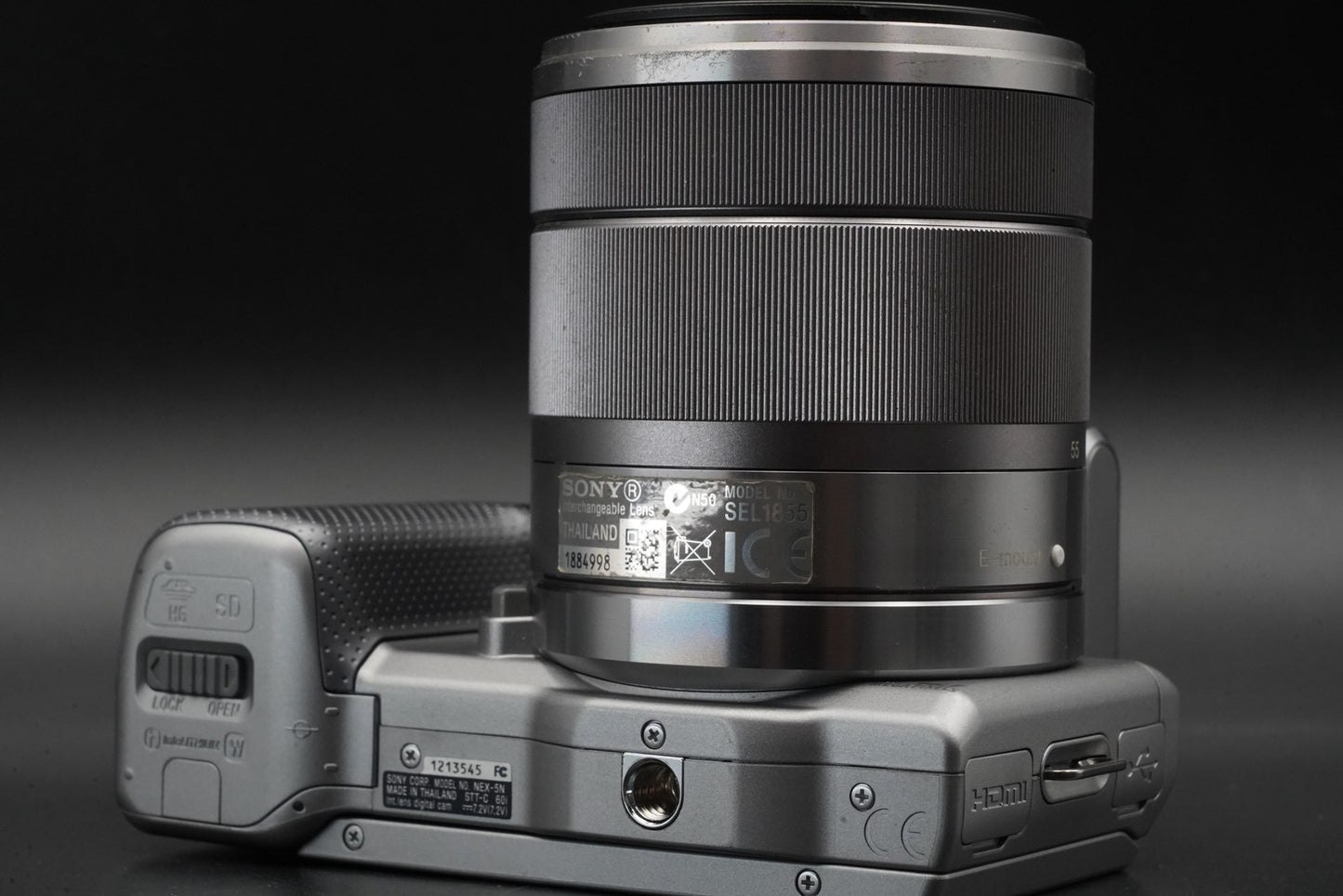 539 cuts! Sony NEX-5 Camera Bundle with 2 Lens Silver 11059