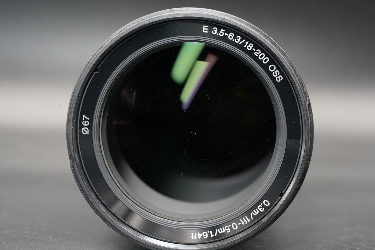 Sony E 18-200mm f/3.5-6.3 OSS Lens Silver SEL18200 #11759