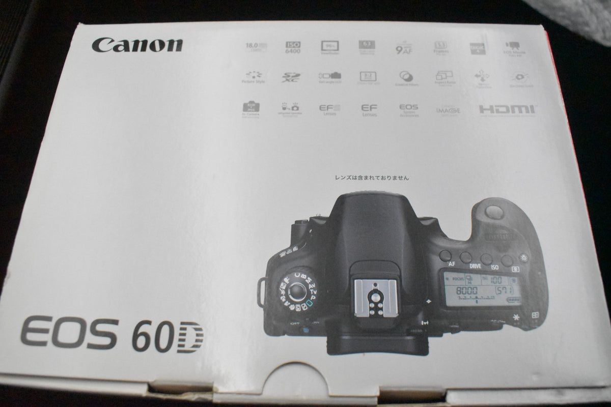 [US Duty Paid] Canon EOS 60D digitale 18,0 MP DSLR-Spiegelreflexkamera...