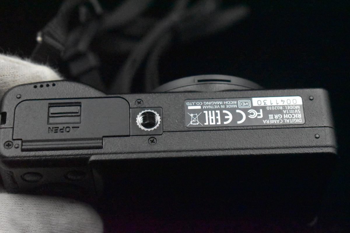 RICOH GR III GR 3 24.2MP Black Compact Digital Camera [] US STOCK #8937