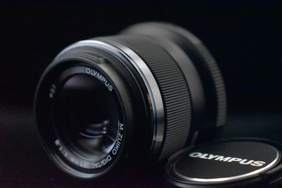 Olympus M.ZUIKO DIGITAL 45mm f/1.8 Lens Black Japan US STOCK #11381 11791