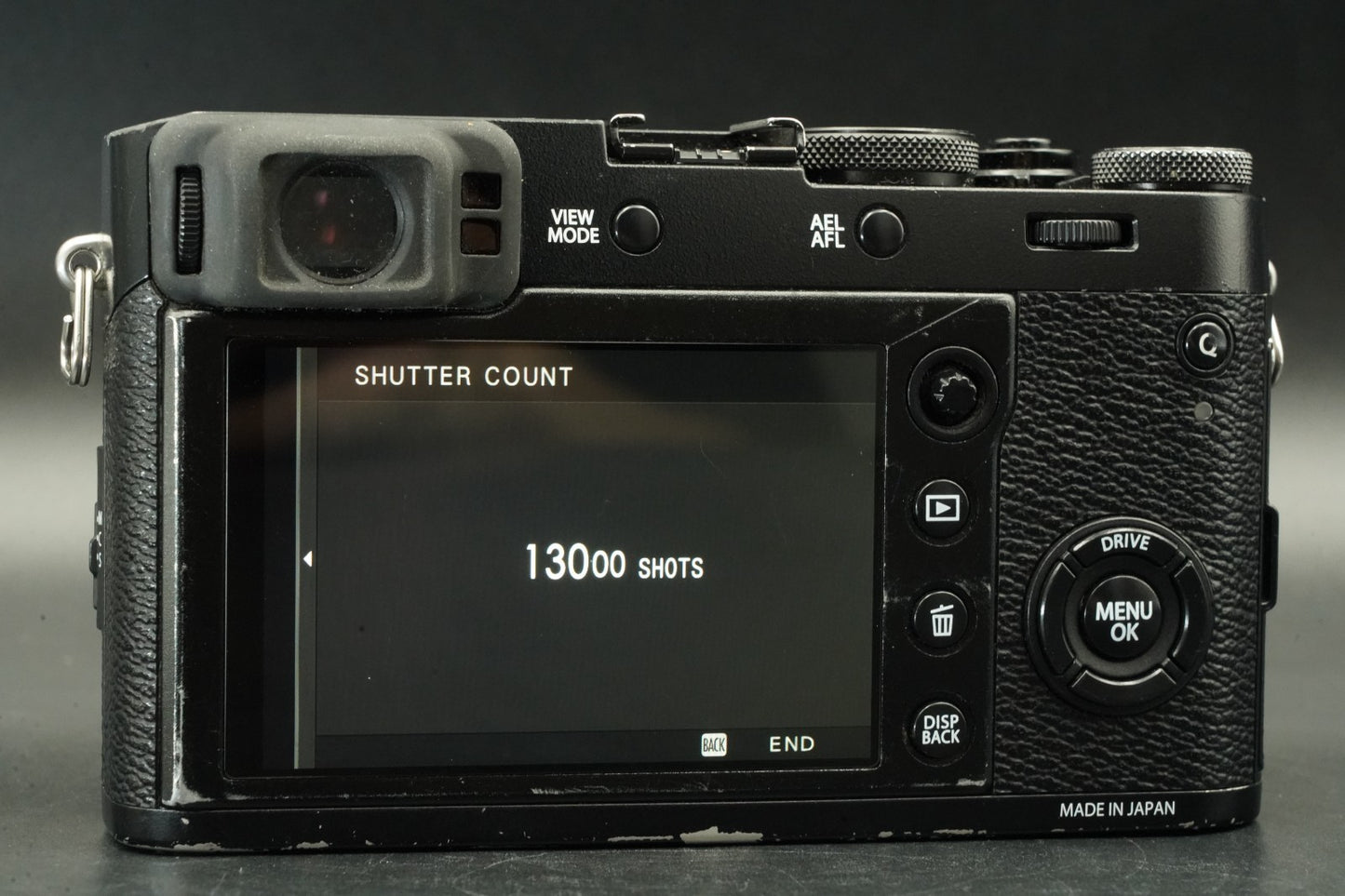 Fujifilm X100F 24.3MP Digital Camera Black -13000 cuts- #11761