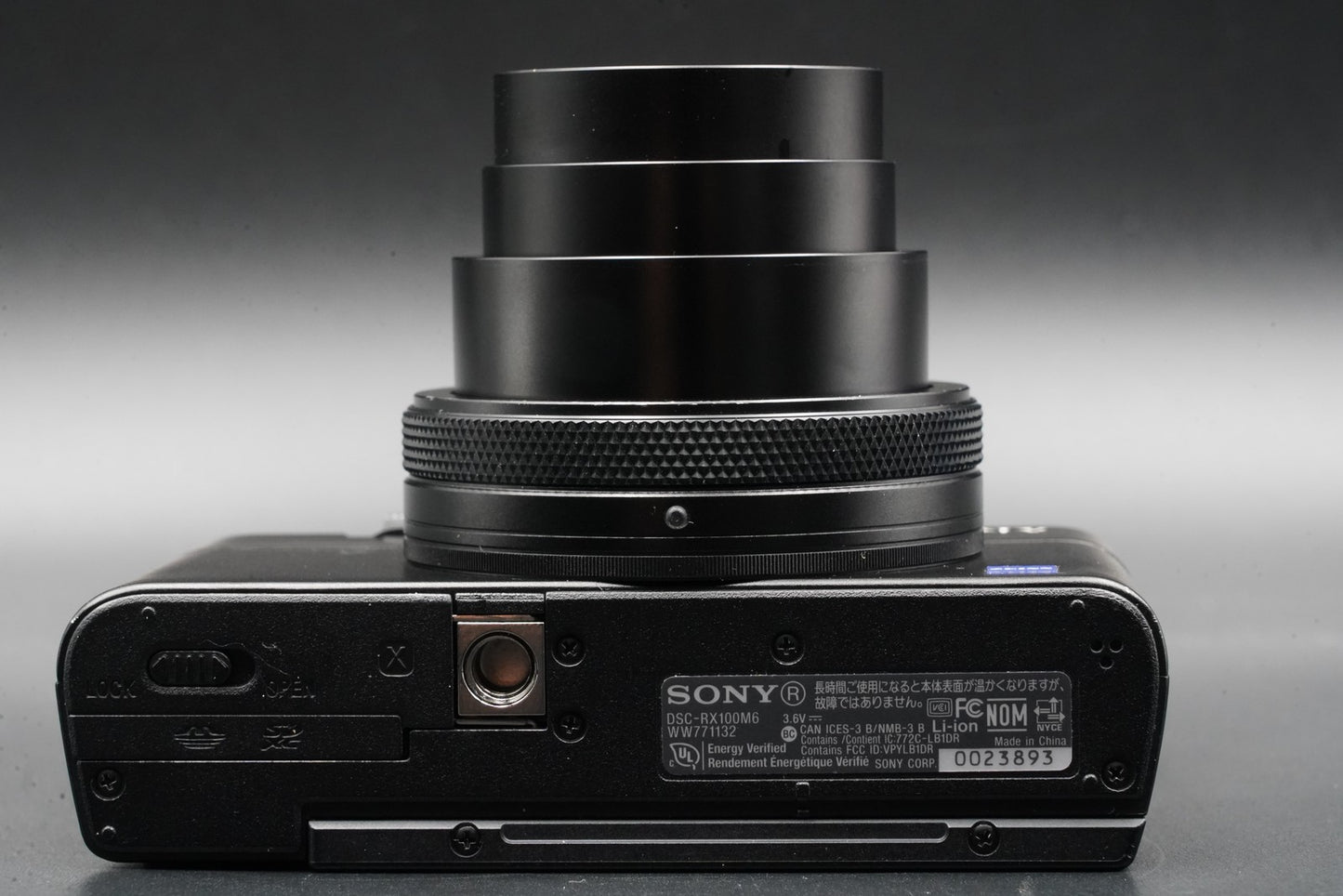 Sony Cyber Shot RX100 VI M6 Compact Digital Camera Black US Duty Paid 10557