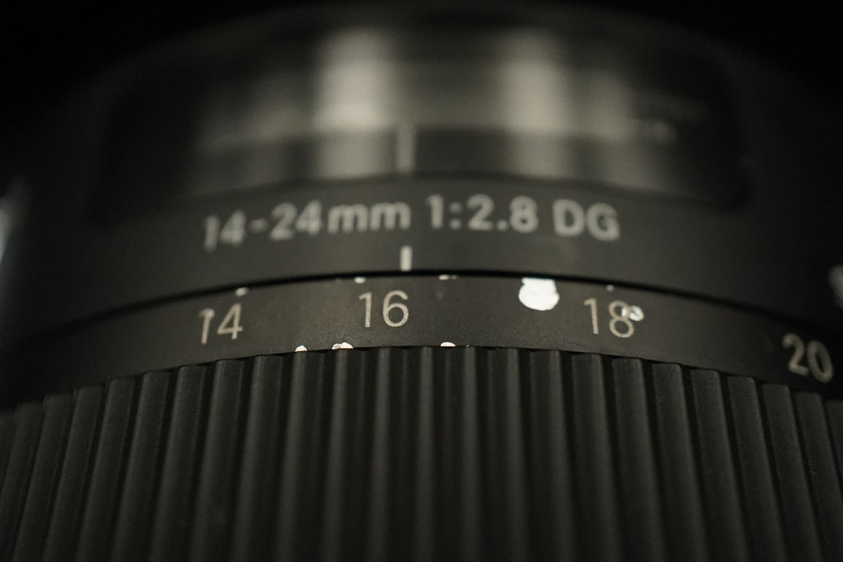 Objectif Sigma 14-24 mm f/2,8 DG HSM Art pour Canon EF US STOCK #11525