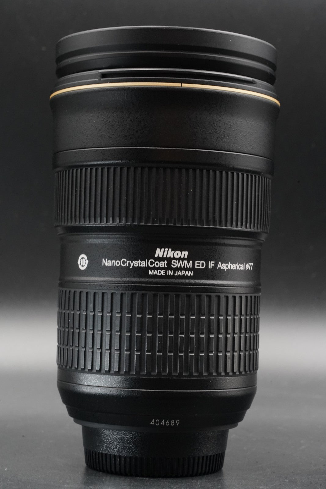 Nikon AF-S Nikkor 24-70mm f2.8 G ED IF Zoom F Mount Lens ALMOST UNUSED #11311