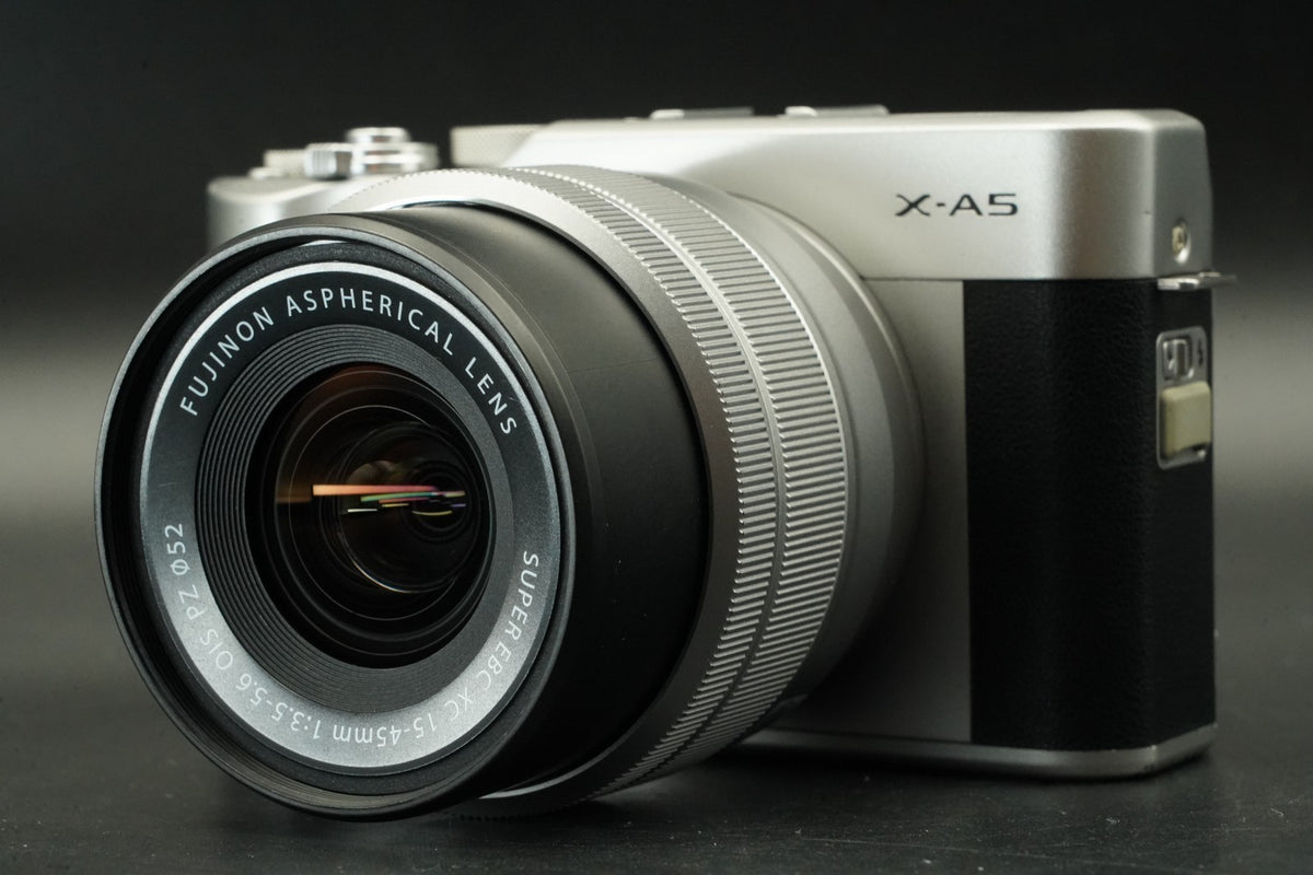 FUJIFILM X-A5 Digital Camera Silver w/ XC 15-45mm f/3.5-5.6 Lens #11596